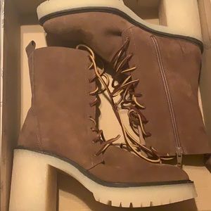 Free People, Dylan lace up boots